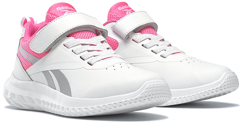 (Preschool) Reebok Rush Runner 3 'White Grey Pink' FY4371 Lookbook (Preschool) Reebok Rush Runner 3 'White Grey Pink' FY4371