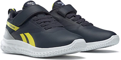 Lookbook Reebok Rush Runner 3 Alt 兒童 黑黃色 跑步鞋