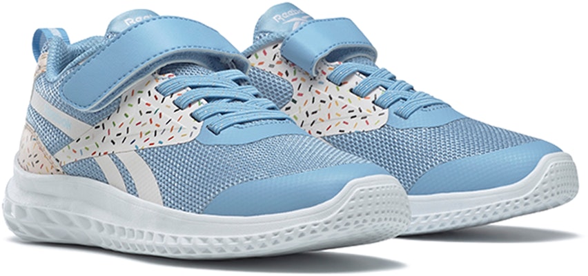 (Preschool) Reebok Rush Runner 3 Alt 'White Blue' FV0390 Lookbook (Preschool) Reebok Rush Runner 3 Alt 'White Blue' FV0390