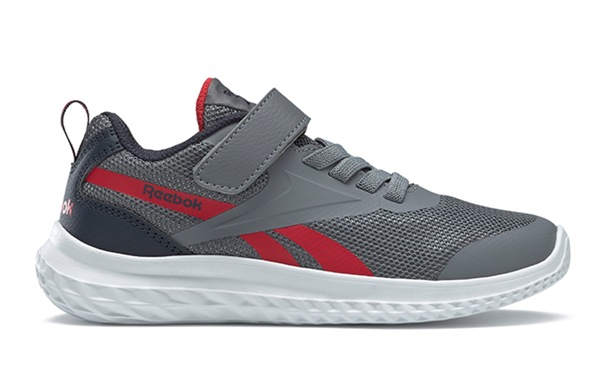 Order (PS) Reebok Rush Runner 3 Alt 'Abu-Abu' Ran Sneakers Anak-anak FW8447