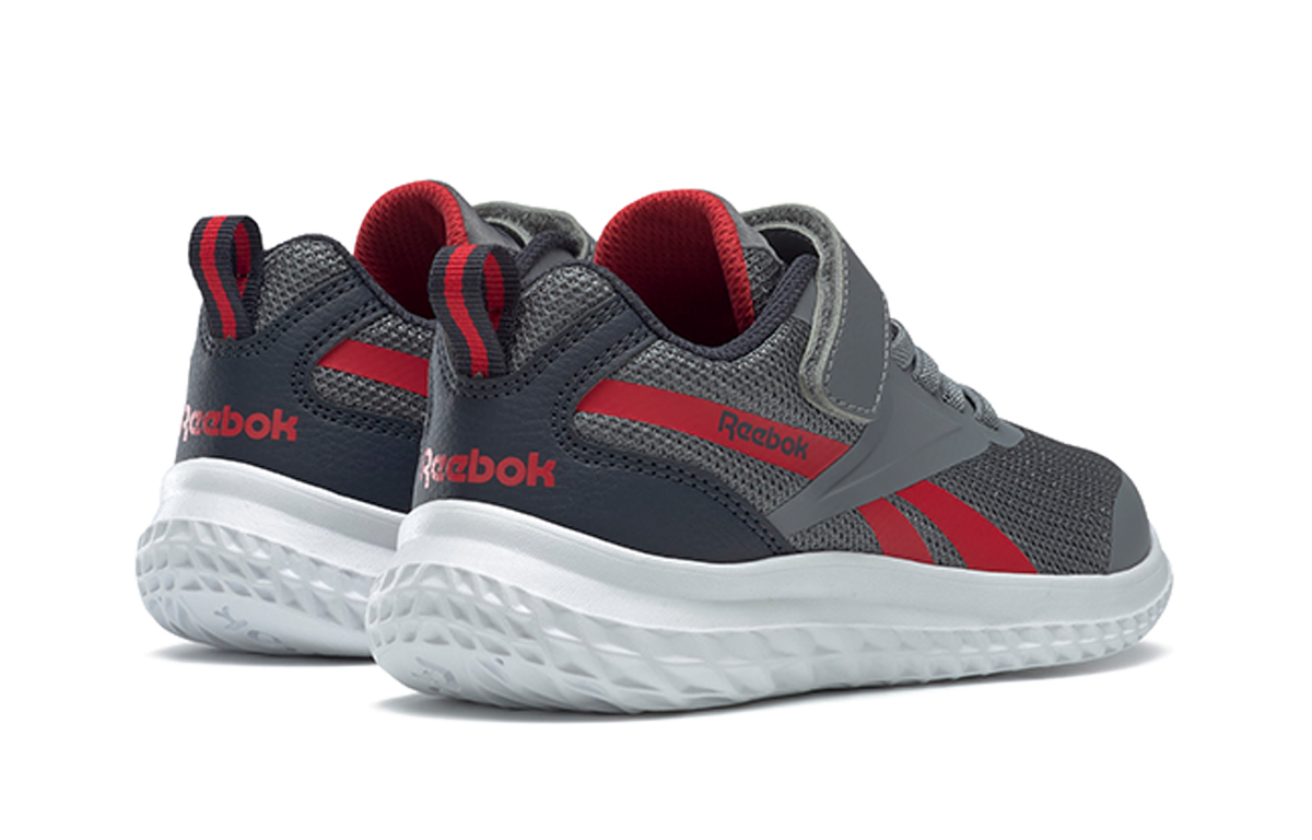 Shop (PS) Reebok Rush Runner 3 Alt 'Abu-Abu' Ran Sneakers Anak-anak FW8447