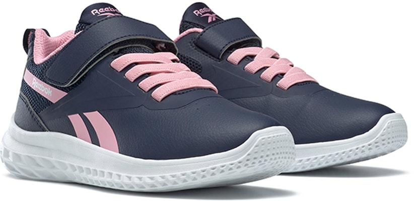 (Preschool) Reebok Rush Runner 3 'Dark Blue Pink' FV0398 Lookbook (Preschool) Reebok Rush Runner 3 'Dark Blue Pink' FV0398