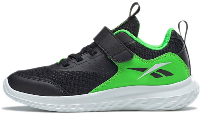 (Preschool) Reebok Rush Runner 4 'Black Green' GW0016 Buy (Preschool) Reebok Rush Runner 4 'Black Green' GW0016