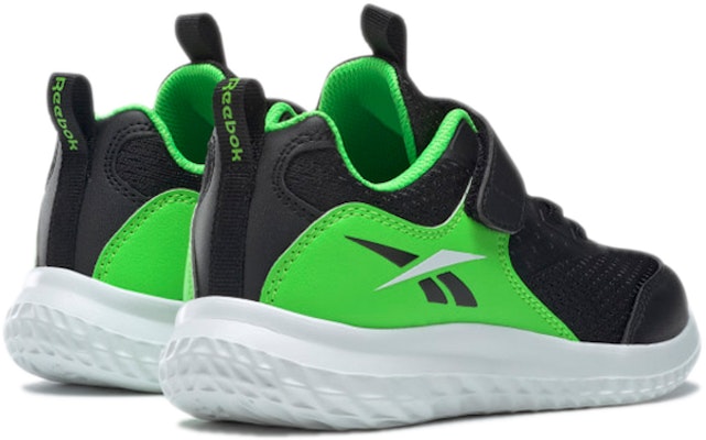 (Preschool) Reebok Rush Runner 4 'Black Green' GW0016 Shop (Preschool) Reebok Rush Runner 4 'Black Green' GW0016
