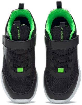 (Preschool) Reebok Rush Runner 4 'Black Green' GW0016 Purchase (Preschool) Reebok Rush Runner 4 'Black Green' GW0016