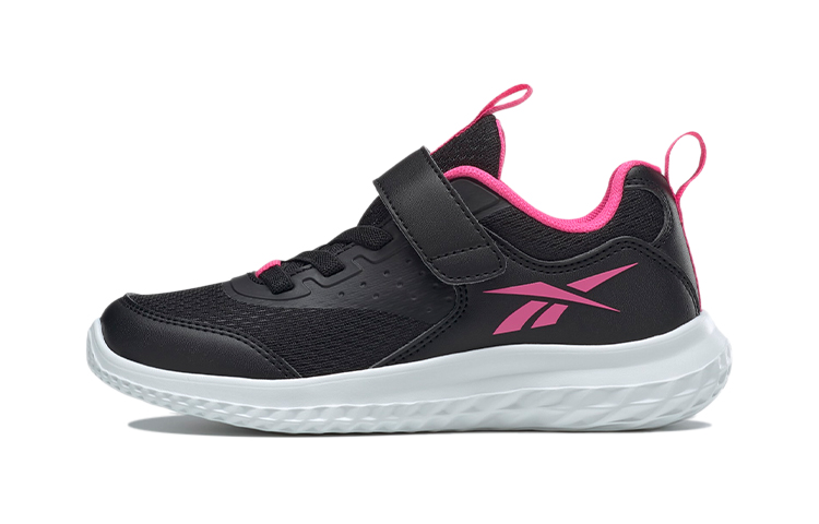 (Preschool) Reebok Rush Runner 4 'Black Pink' GW1256