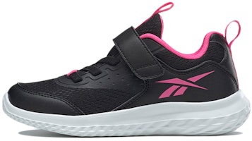 (Preschool) Reebok Rush Runner 4 'Black Pink' GW1256 (Preschool) Reebok Rush Runner 4 'Black Pink' GW1256
