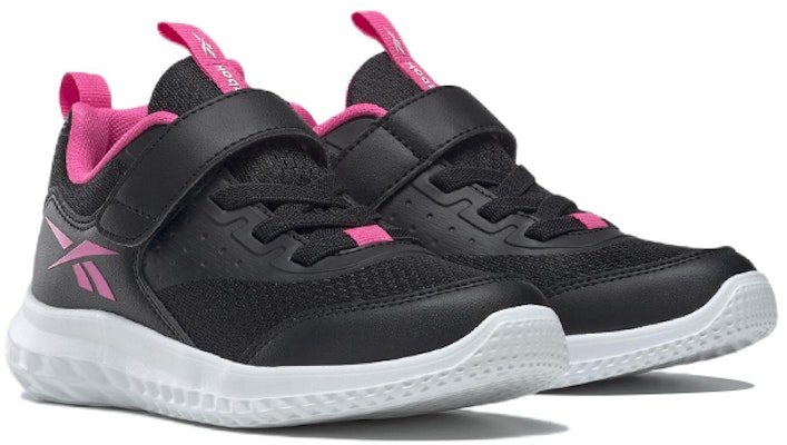 (Preschool) Reebok Rush Runner 4 'Black Pink' GW1256 Lookbook (Preschool) Reebok Rush Runner 4 'Black Pink' GW1256