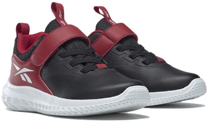 (Preschool) Reebok Rush Runner 4 'Black Red' GX4009 Lookbook (Preschool) Reebok Rush Runner 4 'Black Red' GX4009
