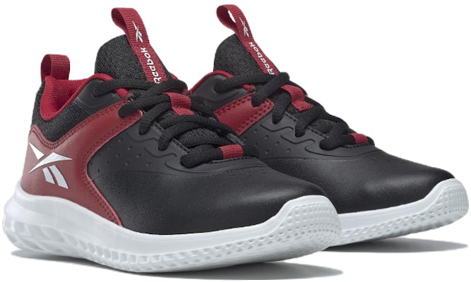 (Preschool) Reebok Rush Runner 4 'Black Red' GX4012 Lookbook (Preschool) Reebok Rush Runner 4 'Black Red' GX4012