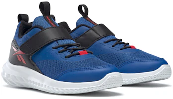 Lookbook 兒童 Reebok Rush Runner 4 藍黑 低幫跑步鞋