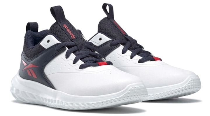 (Preschool) Reebok Rush Runner 4 'Blue White Red' G57421 Lookbook (Preschool) Reebok Rush Runner 4 'Blue White Red' G57421