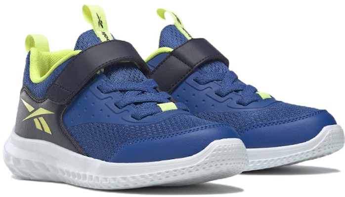 (Preschool) Reebok Rush Runner 4 'Blue Yellow' GW1254 Lookbook (Preschool) Reebok Rush Runner 4 'Blue Yellow' GW1254