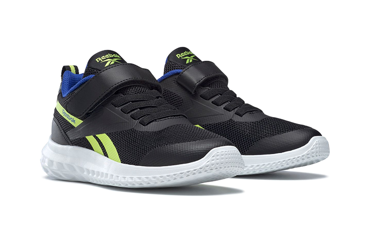 Lookbook (PS) Reebok Rush Runner Alt Negro/Amarillo/Blanco FY4052