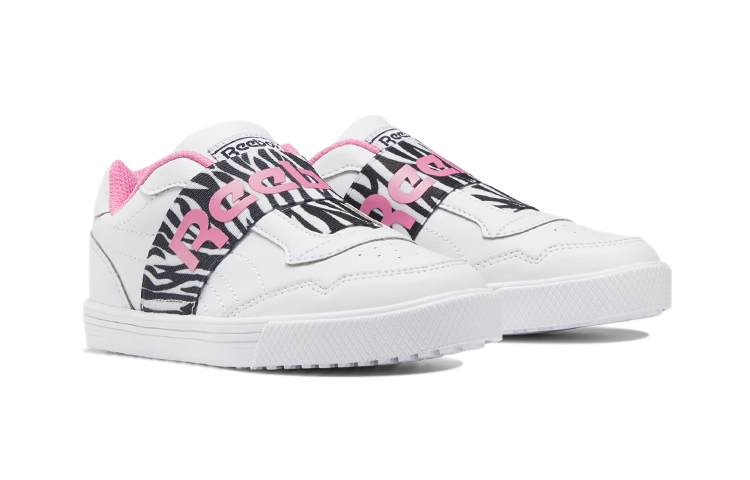 Lookbook (Preschool) Reebok Techque T Slip-On 'White Peach Pink' EF7585
