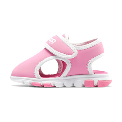 (TD) Reebok Wave Glider 3 Velcro Outdoor Minimalistic Pale Pink Sandals