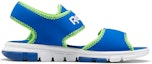 Order (Preschool) Reebok Wave Glider 3 Blue White Green Sandals 'Blue White Green' EF7590