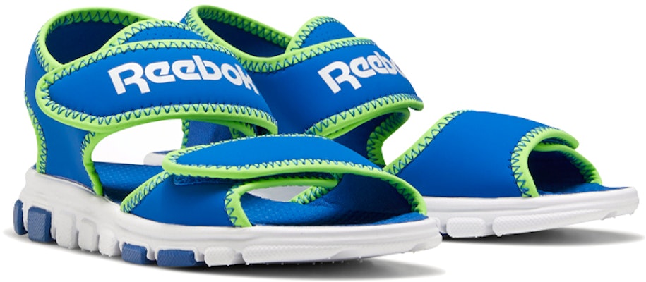 (PS) Reebok Wave Glider 3 Sandal Biru Putih Hijau 'Biru Putih Hijau' EF7590 Lookbook (PS) Reebok Wave Glider 3 Sandal Biru Putih Hijau 'Biru Putih Hijau' EF7590