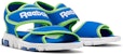(Preschool) Reebok Wave Glider 3 Blue White Green Sandals 'Blue White Green' EF7590
