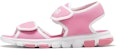 (PS) Sandal Reebok Wave Glider 3 Velcro Kasual Pink Putih 'Merah Jambu Biru' EH0215