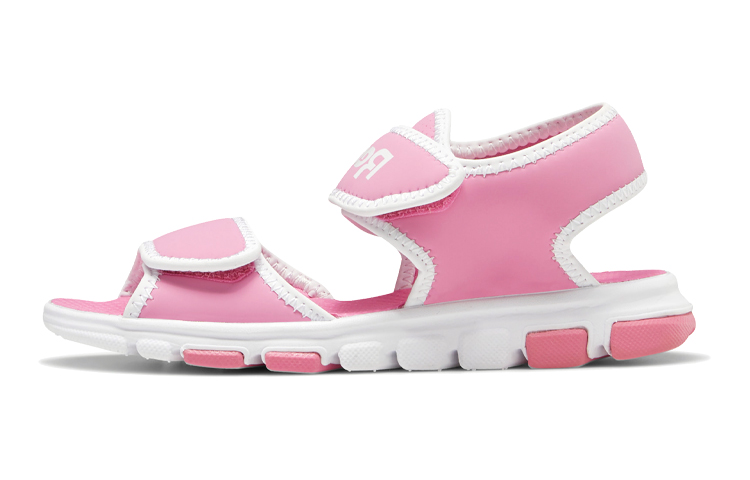 (Preschool) Reebok Wave Glider 3 Velcro Minimalistic Casual Pink White Sandals 'Pink Blue' EH0215