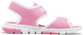 (PS) Sandal Reebok Wave Glider 3 Velcro Kasual Pink Putih 'Merah Jambu Biru' EH0215