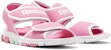 (PS) Sandal Reebok Wave Glider 3 Velcro Kasual Pink Putih 'Merah Jambu Biru' EH0215