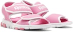 Lookbook (PS) Sandal Reebok Wave Glider 3 Velcro Kasual Pink Putih 'Merah Jambu Biru' EH0215