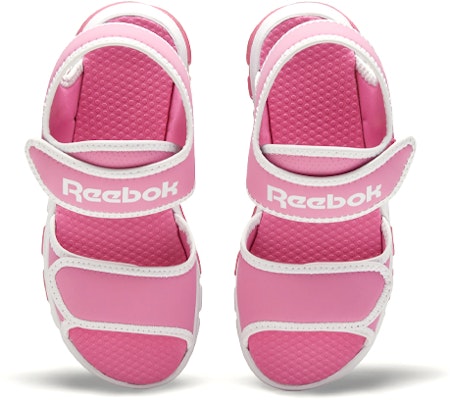 (Preschool) Reebok Wave Glider 3 Velcro Minimalistic Casual Pink White Sandals 'Pink Blue' EH0215 Purchase (Preschool) Reebok Wave Glider 3 Velcro Minimalistic Casual Pink White Sandals 'Pink Blue' EH0215