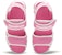 (PS) Sandal Reebok Wave Glider 3 Velcro Kasual Pink Putih 'Merah Jambu Biru' EH0215