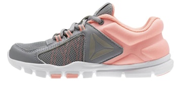 (Preschool) Reebok Yourflex Train 9.0 'Grey Pink' CM9649 (Preschool) Reebok Yourflex Train 9.0 'Grey Pink' CM9649