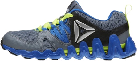 (Preschool) Reebok Zig Big N' Fast Fire K 'Gray Blue' BD3910 (Preschool) Reebok Zig Big N' Fast Fire K 'Gray Blue' BD3910