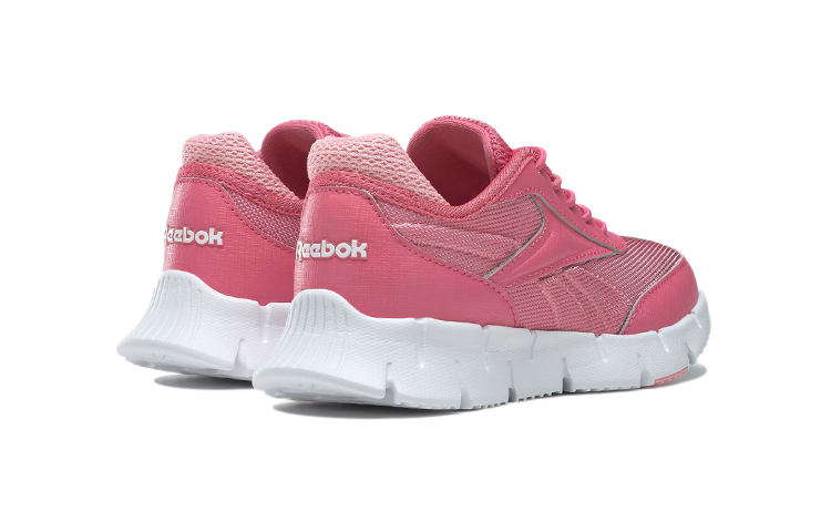 Shop BP幼童 Reebok Zig Dynamica 3 AIT 低筒耐磨跑步鞋 粉