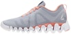 (PS) Reebok Zig Kinetica Sekolah Rendah 'Kelabu' BS6882