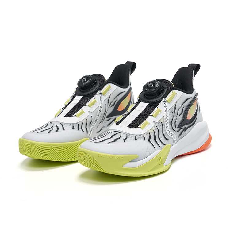 (PS) RIGORER Low Basketball Shoe 'White Green' 圖 3