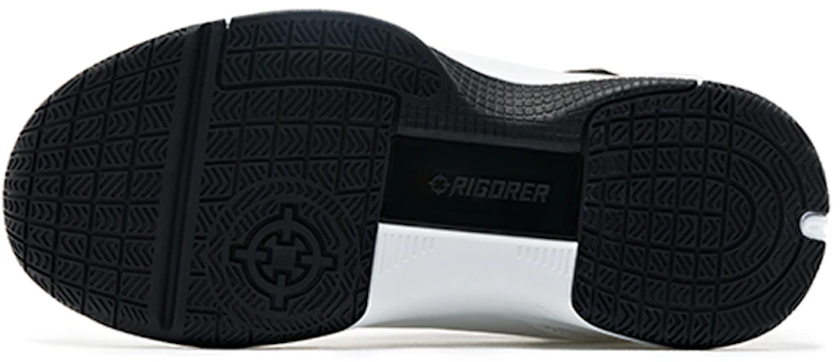 (Preschool) RIGORER Mid-Top Basketball 'Black White' Z622260148-1 Details for (Preschool) RIGORER Mid-Top Basketball 'Black White' Z622260148-1