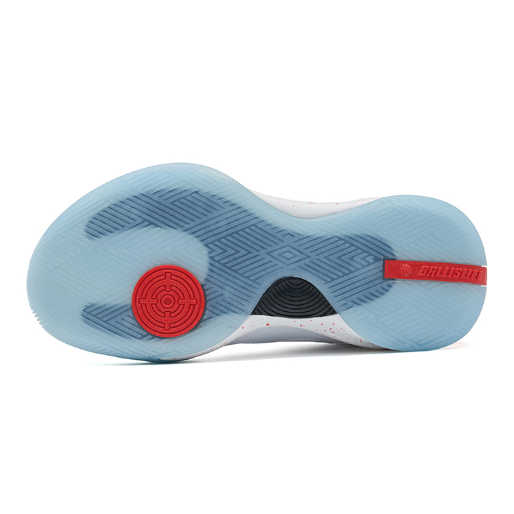 (PS) RIGORER Monster Series Mid Basketball Shoes 'White Red' 圖 6