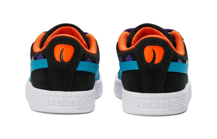 Lookbook (PS) Rugrats x Puma Suede 'Negro Mar Caribe' 383065-01