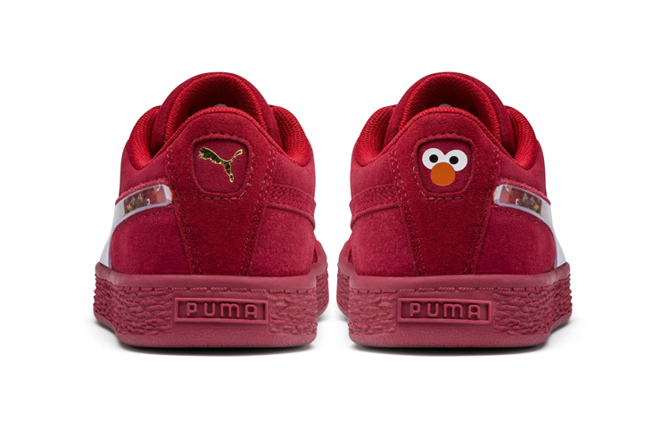 (PS) Puma SESAME STREET 50 Suede Statement Leisure Sneakers 'Red' 圖 4