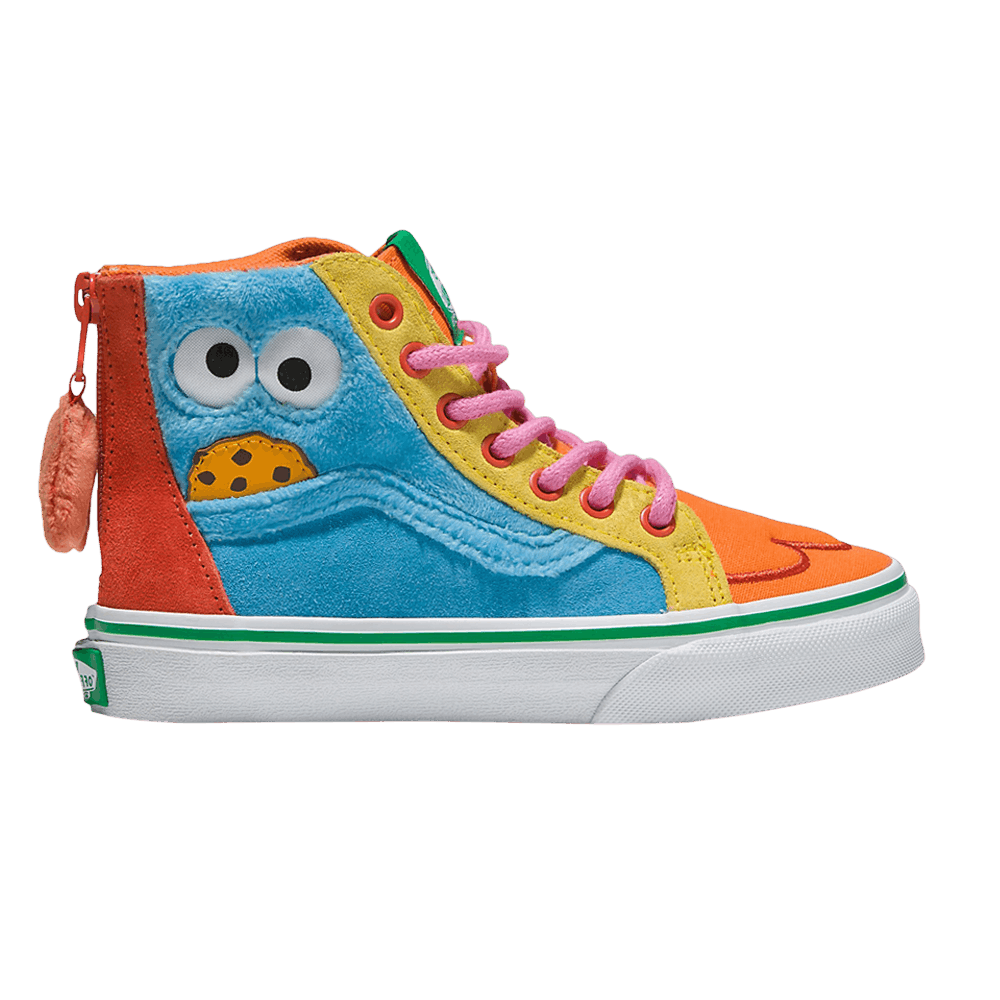 PS) セサミストリート×Vans Sk8-Hi Zip「クッキーモンスター 