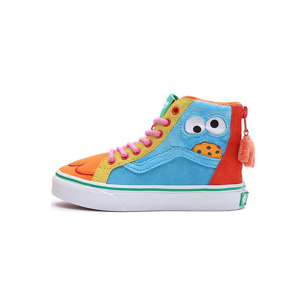 (Preschool) Sesame Street x Vans Sk8-Hi Zip 'Cookie Monster' VN000C4NBMC