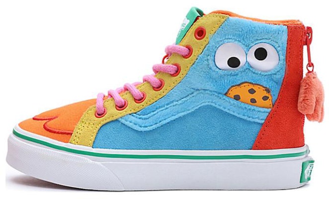 (Preschool) Sesame Street x Vans Sk8-Hi Zip 'Cookie Monster' VN000C4NBMC Buy (Preschool) Sesame Street x Vans Sk8-Hi Zip 'Cookie Monster' VN000C4NBMC
