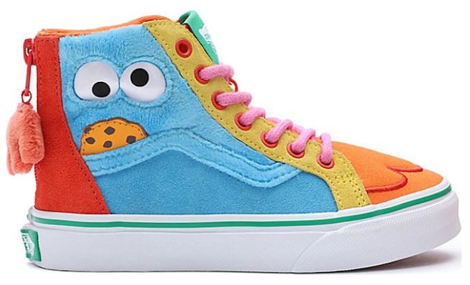 (Preschool) Sesame Street x Vans Sk8-Hi Zip 'Cookie Monster' VN000C4NBMC Order (Preschool) Sesame Street x Vans Sk8-Hi Zip 'Cookie Monster' VN000C4NBMC