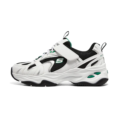 (Youth) Skechers Stamina 'White Black'