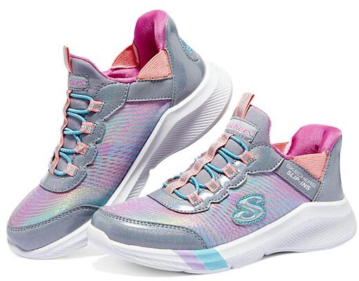 (Youth) Skechers Slip-Ins Dreamy Lites Colorful Prism 'Grey' 303514L-GYMT Lookbook (Youth) Skechers Slip-Ins Dreamy Lites Colorful Prism 'Grey' 303514L-GYMT