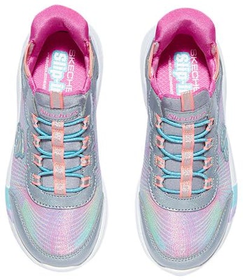 (Youth) Skechers Slip-Ins Dreamy Lites Colorful Prism 'Grey' 303514L-GYMT Shop (Youth) Skechers Slip-Ins Dreamy Lites Colorful Prism 'Grey' 303514L-GYMT