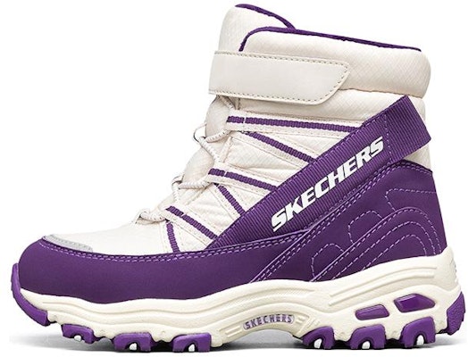 (JR) But D'lites Skechers 'Putih Ungu' 664200L-NTPR Buy (JR) But D'lites Skechers 'Putih Ungu' 664200L-NTPR
