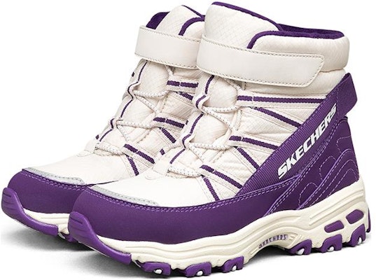 (JR) But D'lites Skechers 'Putih Ungu' 664200L-NTPR Lookbook (JR) But D'lites Skechers 'Putih Ungu' 664200L-NTPR