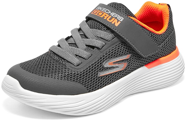 (JR) Kasut Skechers Go Run 400 V2 Omega 'Kelabu Oren' 405101L-CCOR Shop (JR) Kasut Skechers Go Run 400 V2 Omega 'Kelabu Oren' 405101L-CCOR