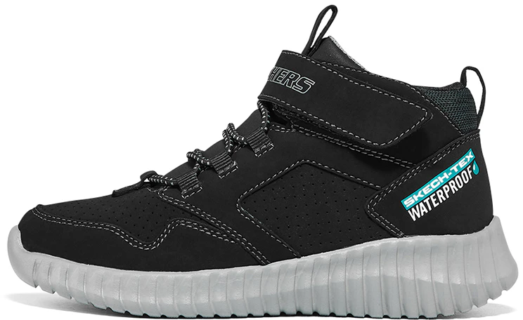 preschool-skechers-shock-absorbing-durable-low-top-black-running-shoe-97895-l-blk